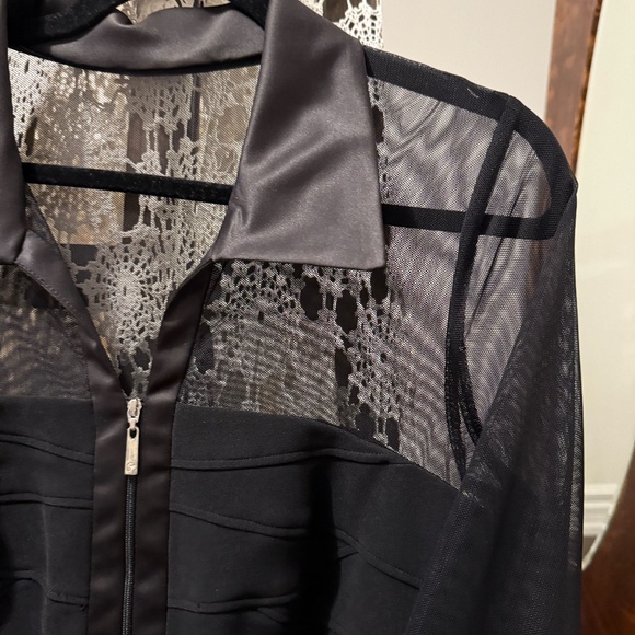 JS Collections black ladies suit - Picture 2 of 7